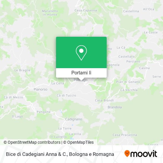 Mappa Bice di Cadegiani Anna & C.