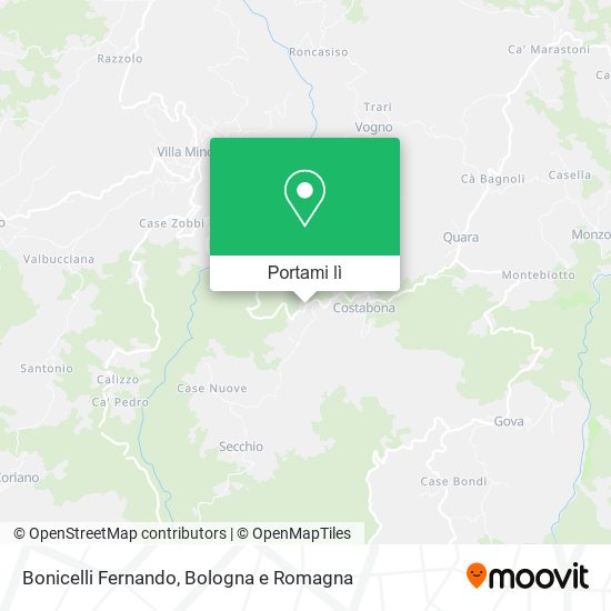 Mappa Bonicelli Fernando
