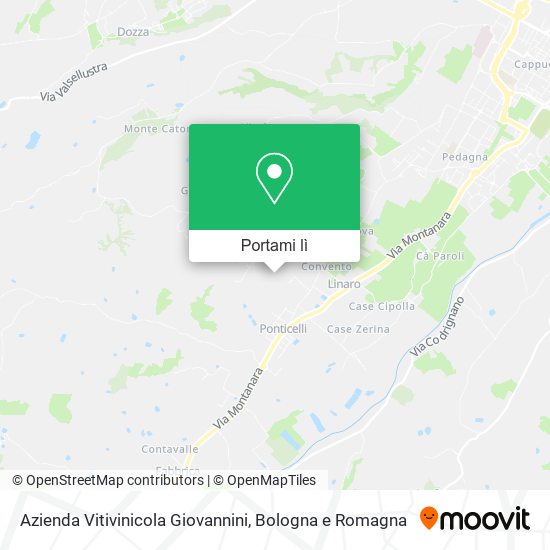 Mappa Azienda Vitivinicola Giovannini