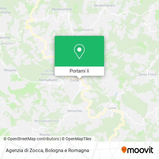 Mappa Agenzia di Zocca