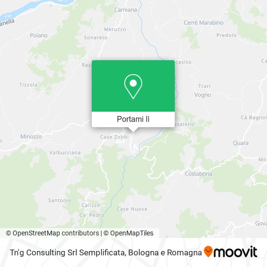 Mappa Tn'g Consulting Srl Semplificata