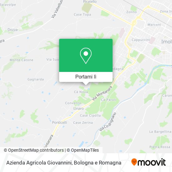 Mappa Azienda Agricola Giovannini