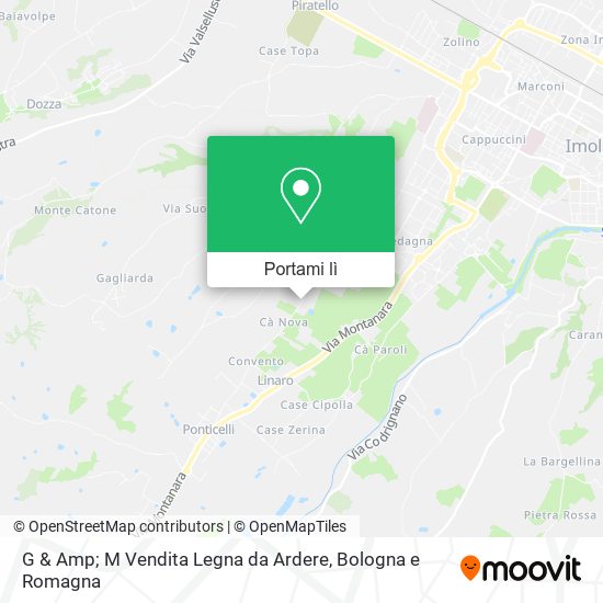 Mappa G & Amp; M Vendita Legna da Ardere