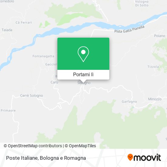 Mappa Poste Italiane