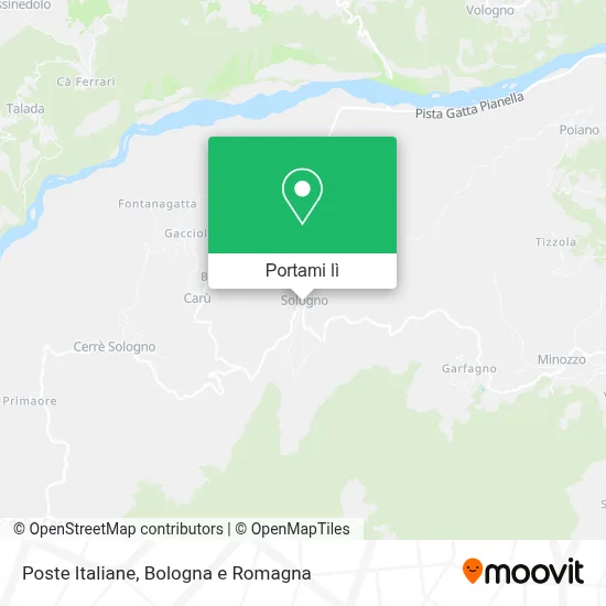 Mappa Poste Italiane