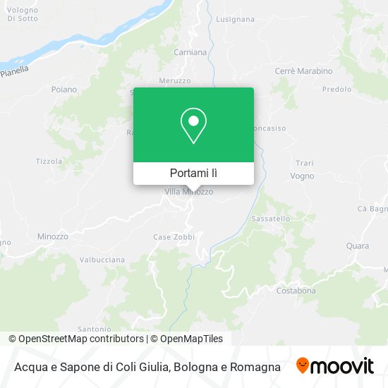 Mappa Acqua e Sapone di Coli Giulia