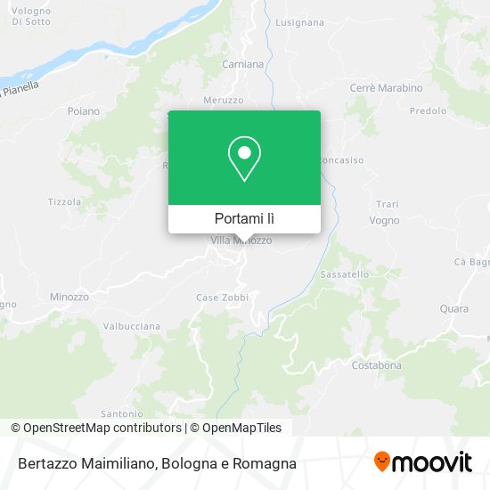 Mappa Bertazzo Maimiliano