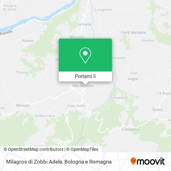 Mappa Milagros di Zobbi Adele