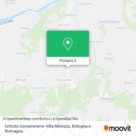 Mappa Istituto Comprensivo Villa Minozzo