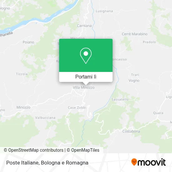 Mappa Poste Italiane