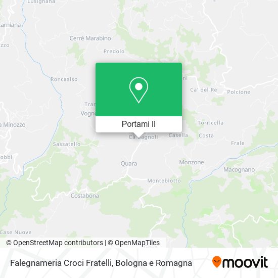 Mappa Falegnameria Croci Fratelli