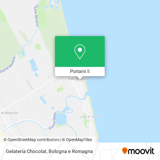 Mappa Gelateria Chocolat