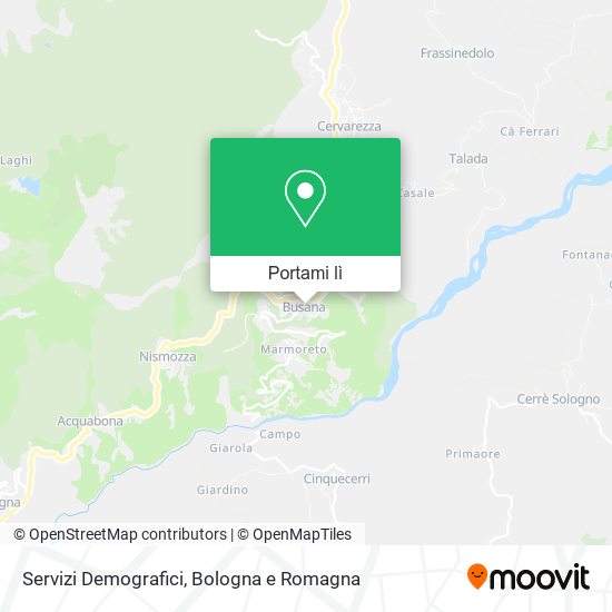 Mappa Servizi Demografici