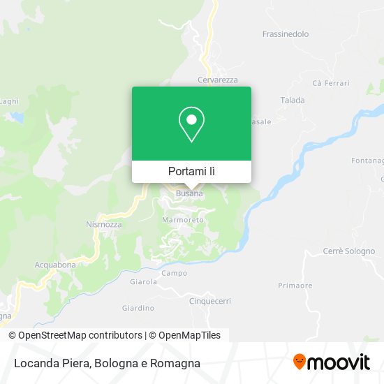 Mappa Locanda Piera