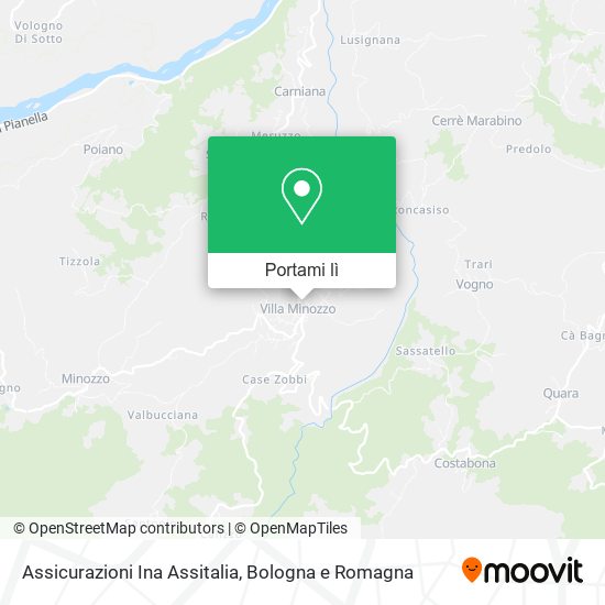 Mappa Assicurazioni Ina Assitalia