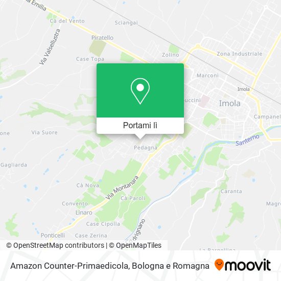 Mappa Amazon Counter-Primaedicola