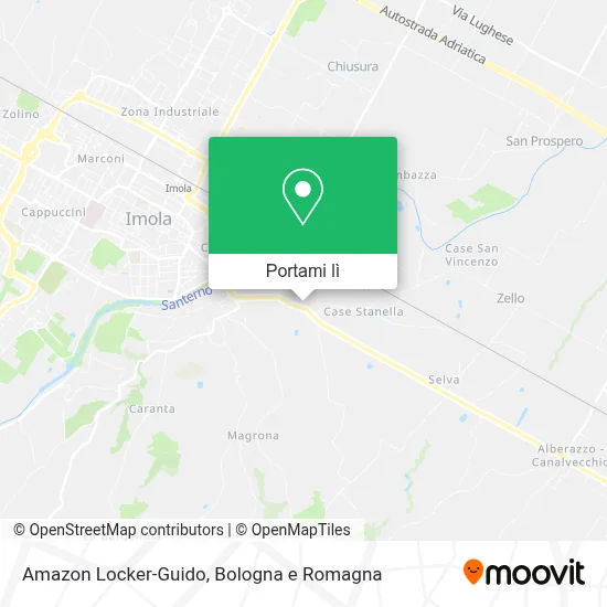 Mappa Amazon Locker-Guido