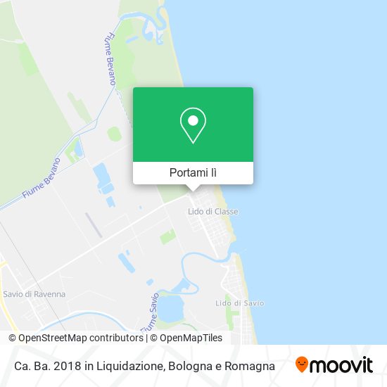Mappa Ca. Ba. 2018 in Liquidazione