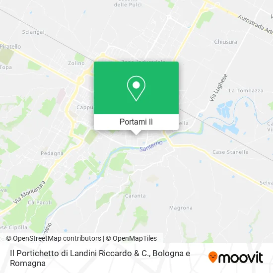 Mappa Il Portichetto di Landini Riccardo & C.