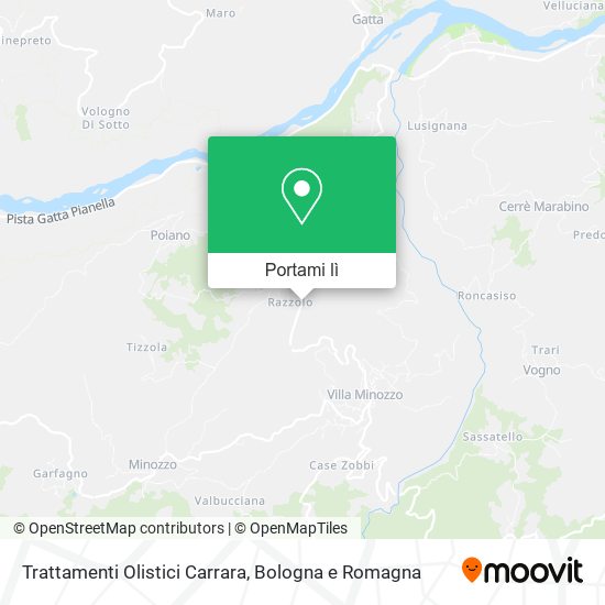 Mappa Trattamenti Olistici Carrara