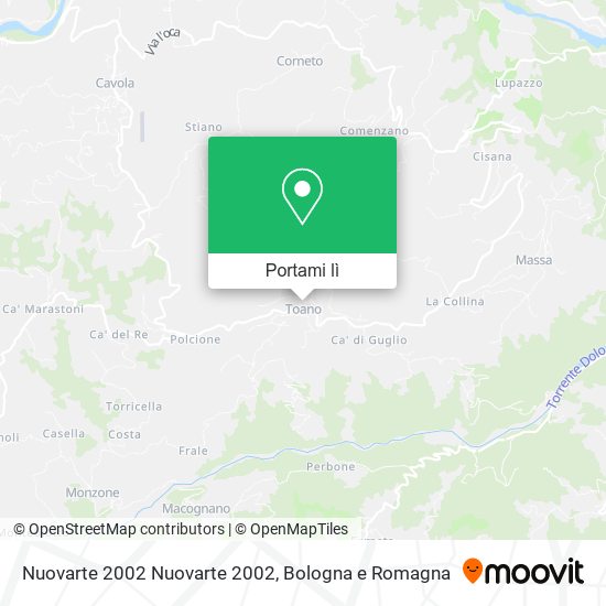 Mappa Nuovarte 2002 Nuovarte 2002