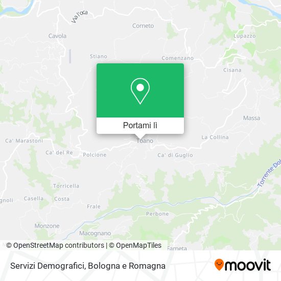 Mappa Servizi Demografici