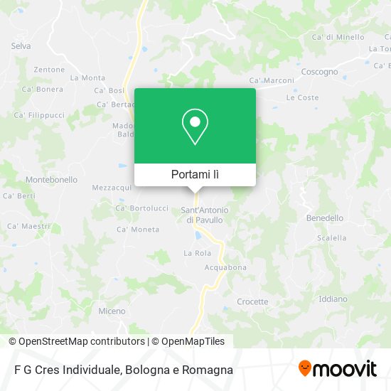 Mappa F G Cres Individuale