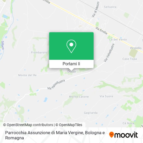 Mappa Parrocchia Assunzione di Maria Vergine