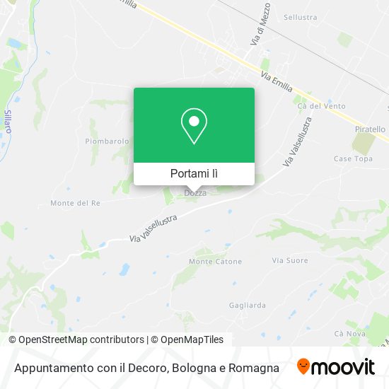 Mappa Appuntamento con il Decoro