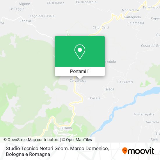 Mappa Studio Tecnico Notari Geom. Marco Domenico