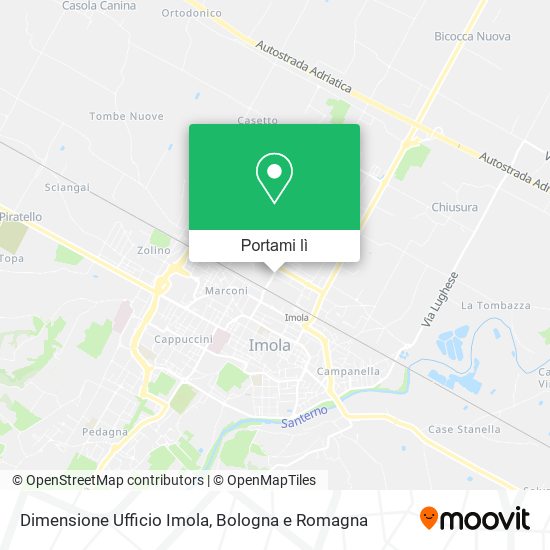 Mappa Dimensione Ufficio Imola
