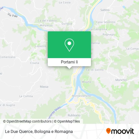 Mappa Le Due Querce