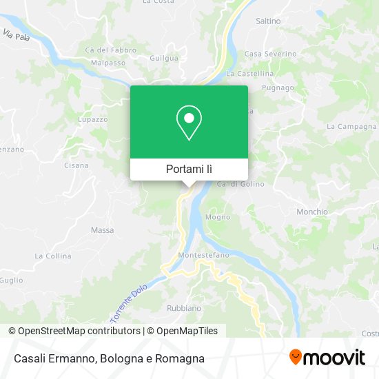Mappa Casali Ermanno