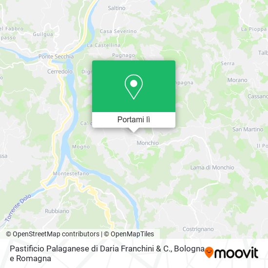 Mappa Pastificio Palaganese di Daria Franchini & C.