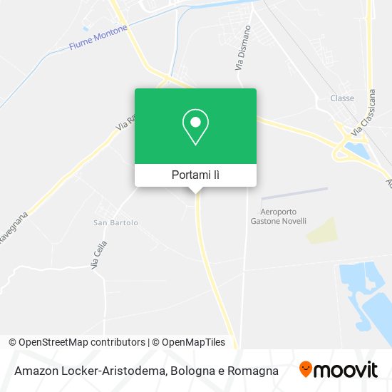 Mappa Amazon Locker-Aristodema