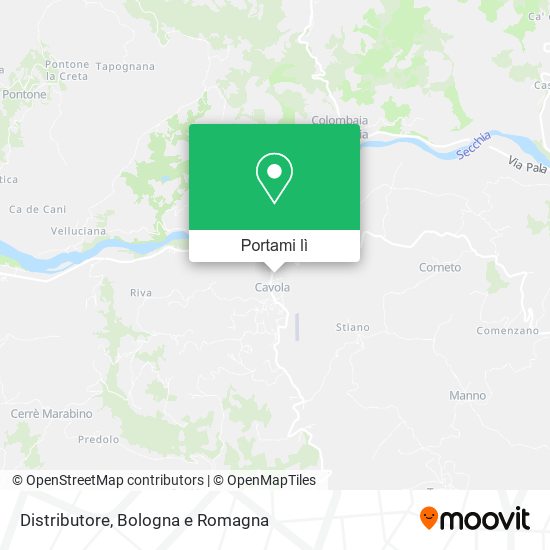 Mappa Distributore