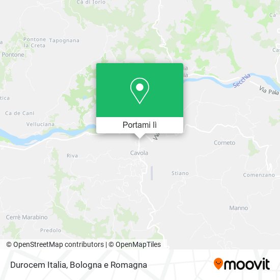 Mappa Durocem Italia