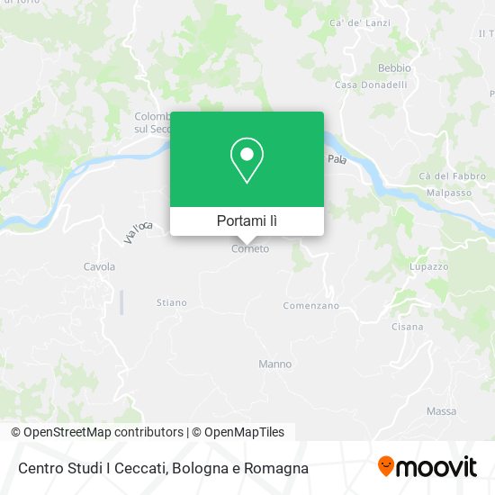 Mappa Centro Studi I Ceccati