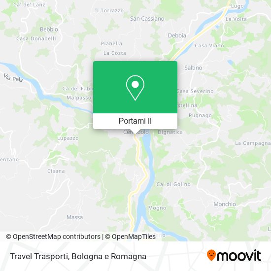 Mappa Travel Trasporti