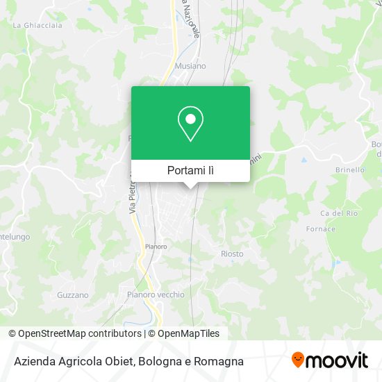Mappa Azienda Agricola Obiet