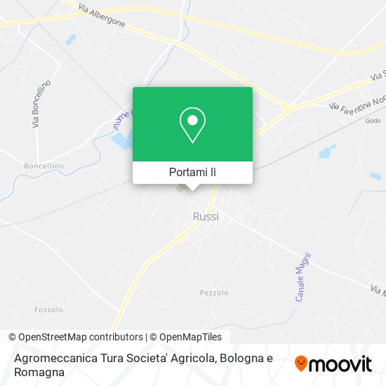 Mappa Agromeccanica Tura Societa' Agricola