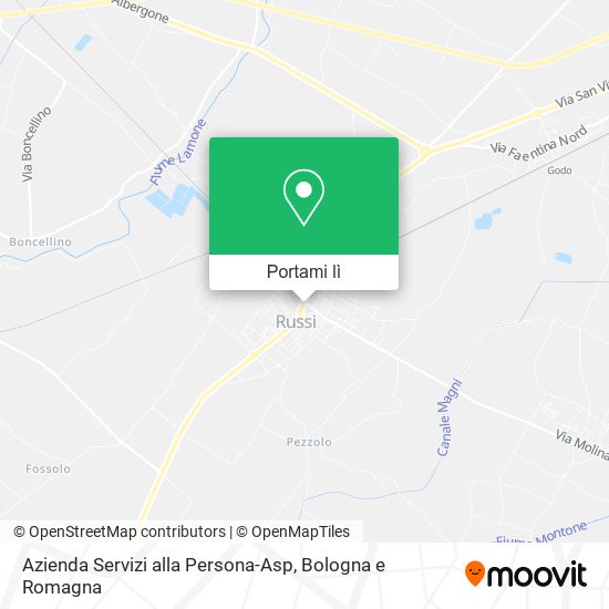 Mappa Azienda Servizi alla Persona-Asp