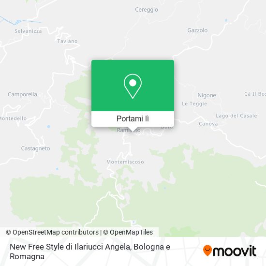 Mappa New Free Style di Ilariucci Angela