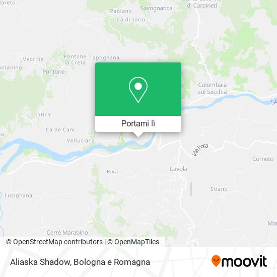 Mappa Aliaska Shadow