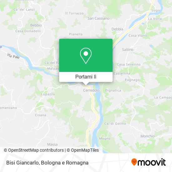 Mappa Bisi Giancarlo