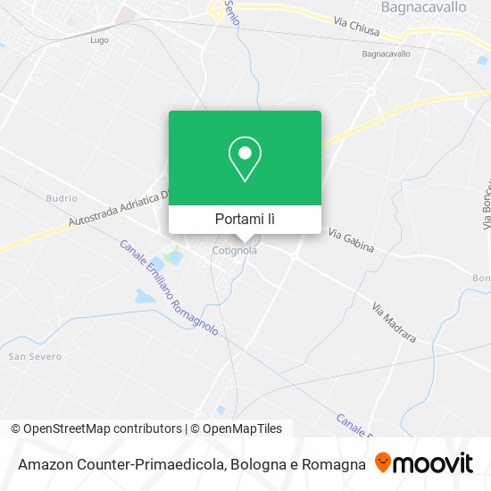 Mappa Amazon Counter-Primaedicola