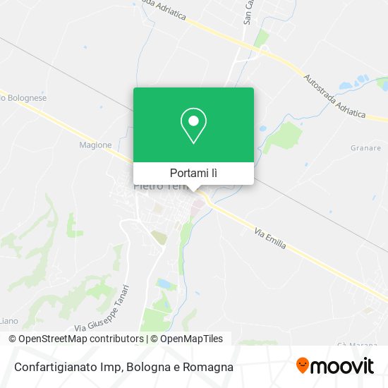 Mappa Confartigianato Imp