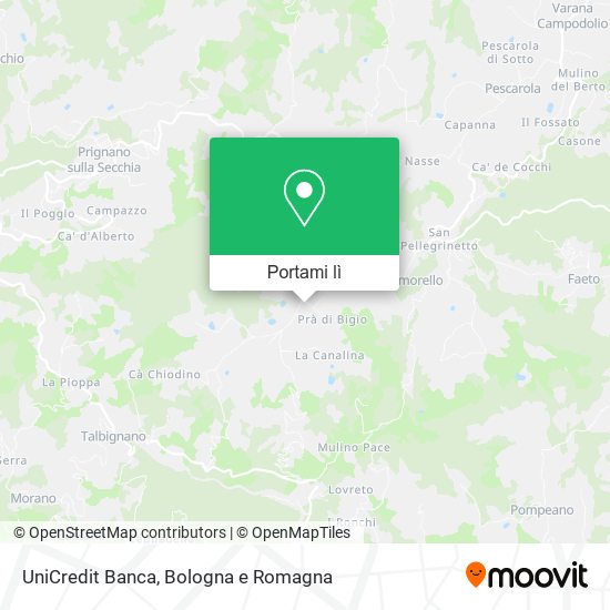 Mappa UniCredit Banca