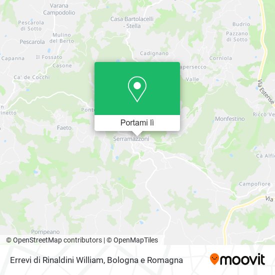 Mappa Errevi di Rinaldini William