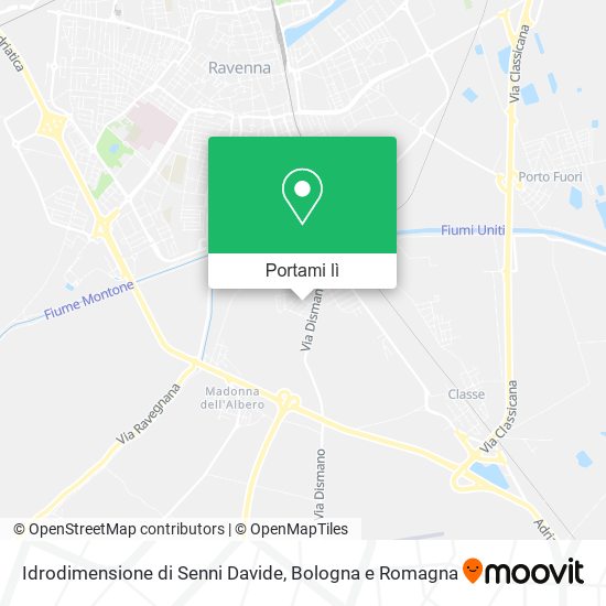 Mappa Idrodimensione di Senni Davide